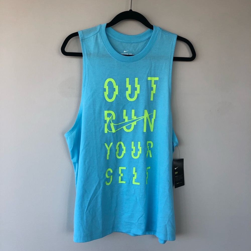 NWT Nike Tank Top / Muscle Tank Top workout cutoff